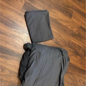 Charcoal grey bed set